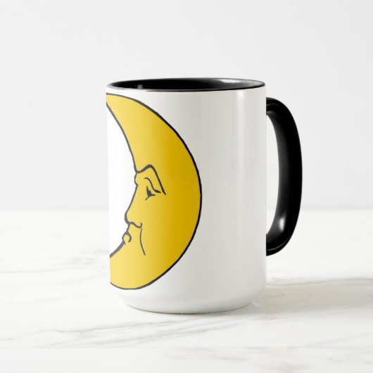 Der Mensch im Mond Tasse (VorderseiteRechts)