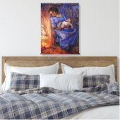 Der Mensch ist von Vincent van Gogh auf See Leinwanddruck (Insitu (Schlafzimmer))