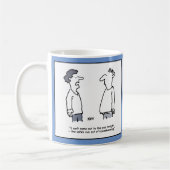 Der Mensch kann nicht zum Pub gehen, wie er Broke  Kaffeetasse (Links)