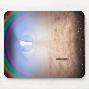 Der Mensch konfrontiert sein Schicksal Mousepad