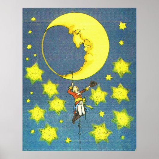 Der Mensch und der Mond Poster (Vorne)
