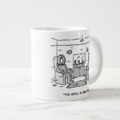 Der Mensch verwöhnt seinen tropischen Fisch - Der  Jumbo-Tasse (Vorderseite Rechts)