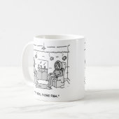 Der Mensch verwöhnt seinen tropischen Fisch - Der Kaffeetasse (Vorderseite Links)