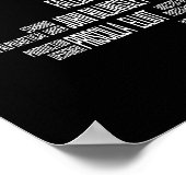 Der Mensch von der Erde - Poster / Ein Blatt (Ecke)