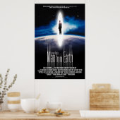 Der Mensch von der Erde - Poster / Ein Blatt (Küche)