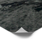 Der Mensch wandert auf dem Mondastronaut und auf d Poster (Ecke)