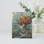 Der menschliche Baum Postkarte (Stehend Vorderseite)