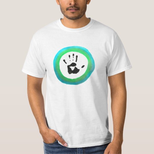 Der menschliche Flaggen-T - Shirt (Vorderseite)