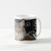 der Meow der Katze Kaffeetasse (VorderseiteRechts)