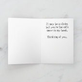 Der Meow der Katze Karte (Innenseite)