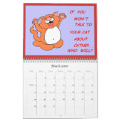 Der Meow-Kalender der Katze Kalender (Mär 2026)