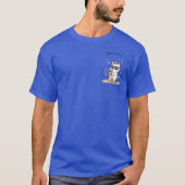 Der Meow-stro: Smooth Jazz Saxophon T-Shirt (Vorderseite)