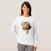 "Der Meow-T - Shirt der Katze" (Vorne ganz)