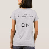 Der Merch der Frauen T - Shirt (Rückseite)