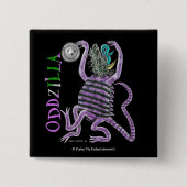 Der merkwürdige Schwanz von Oddzilla Button (Vorderseite)
