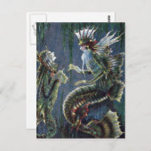 Der Merman King Postkarte (Vorne/Hinten)