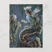 Der Merman King Postkarte (Vorderseite)