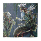 Der merman-König Fliese (Vorderseite)
