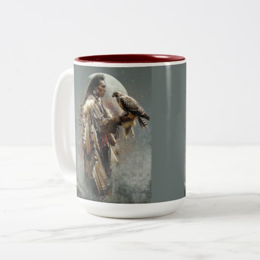 Der Messenger - Tasse des Kaffees, Cup, Getränke (Vorderseite Links)