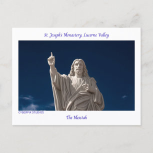 „Der Messias“ Lucerne Valley Postkarte