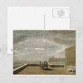 Der Meteor von August 18, 1783, wie aus dem Ea ges Postkarte (Vorne/Hinten)