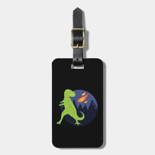 Der Meteorit der fest Gepäckanhänger (Vorderseite vertikal)