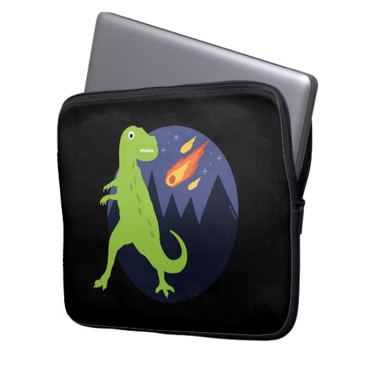 Der Meteorit der fest Laptopschutzhülle (Vorderseite Links)