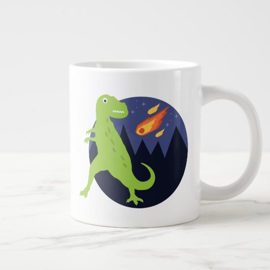 Der Meteorit, der steckte Jumbo-Tasse (Rechts)