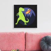 Der Meteorit, der steckte Leinwanddruck (Insitu (Wohnzimmer))