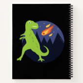 Der Meteorit, der steckte Notizblock (Rückseite)