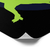 Der Meteorit, der steckte Poster (Ecke)