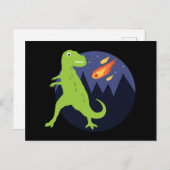 Der Meteorit, der steckte Postkarte (Vorne/Hinten)