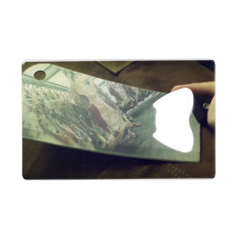 Der Metzger! Kreditkarten Flaschenöffner