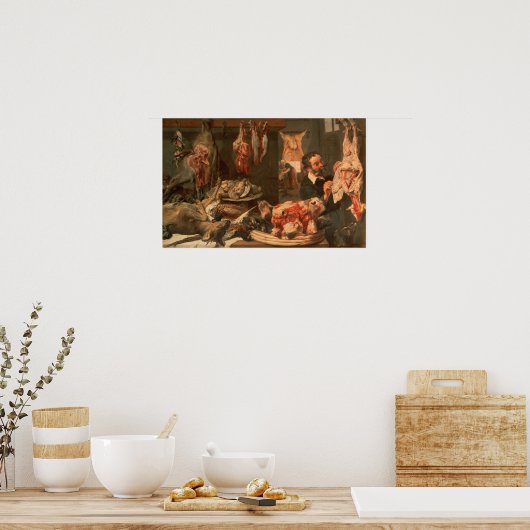 Der Metzgerladen Poster (Küche)