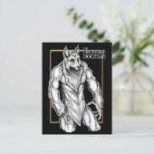 Der Michigan Dogman Postkarte (Stehend Vorderseite)