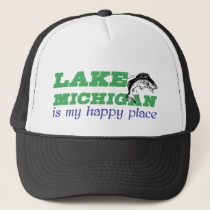 Der Michigansee ist mein glücklicher Ort Truckerkappe