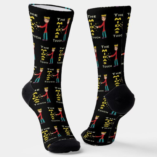 Der Midas-Touch Socken (Gewinkelt)