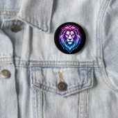Der Mighty Lion - Androgyn Edition Button (Beispiel)
