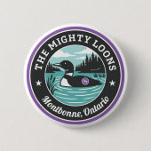 Der Mighty Loons Purple Button (Vorderseite)