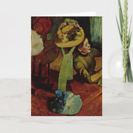 Der Milchladen - Degas Karte (Vorderseite)