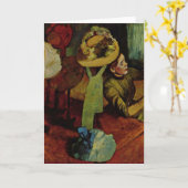 Der Milchladen - Degas Karte (Gelbe Blume)
