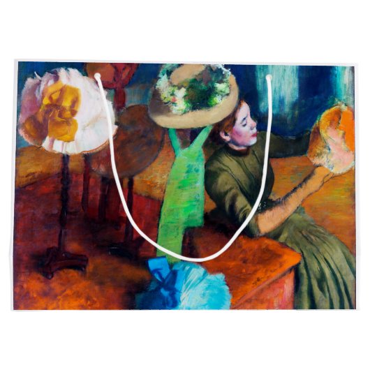 Der Milchladen, Edgar Degas Große Geschenktüte (Rückseite)