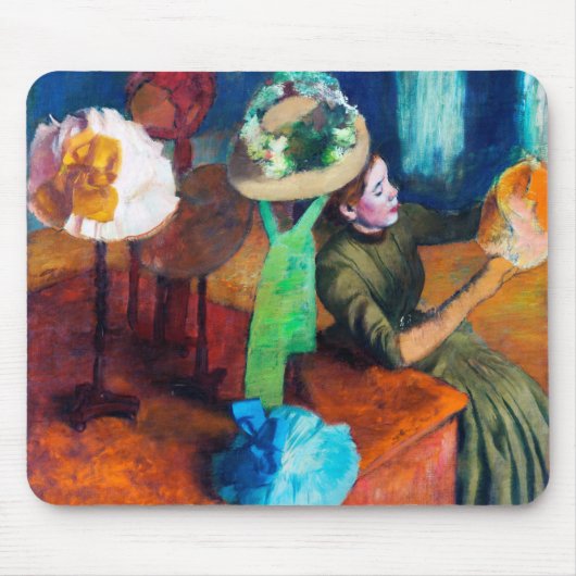 Der Milchladen, Edgar Degas Mousepad (Vorne)