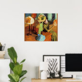 Der Milchladen von Edgar Degas Poster (Heimbüro)