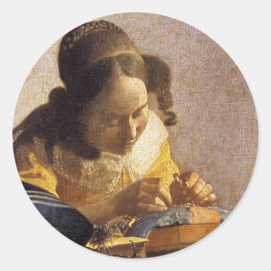 Der Milchmacher Runder Aufkleber (Vorderseite)