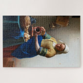 Der Milchmädchen Johannes Vermeer Puzzle (Horizontal)