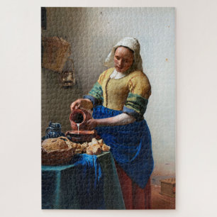 Der Milchmädchen Johannes Vermeer Puzzle