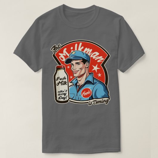 der Milchmann T-Shirt (Design vorne)