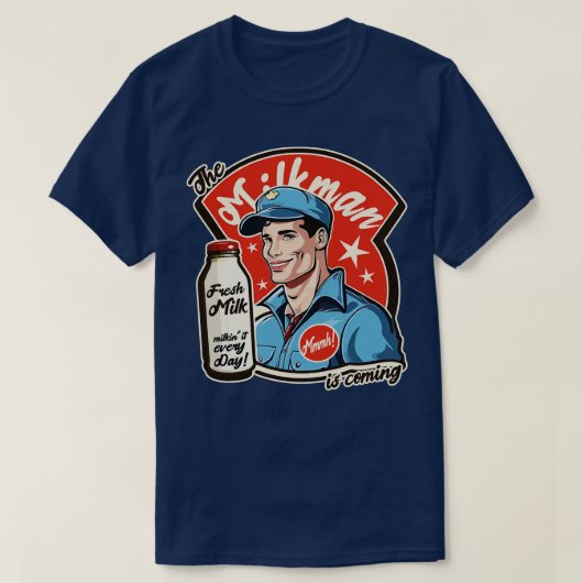 der Milchmann T-Shirt (Design vorne)
