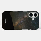 Der Milchstraße nächtliche Himmel. Personalisiert. Case-Mate iPhone Hülle (Rückseite (Horizontal))
